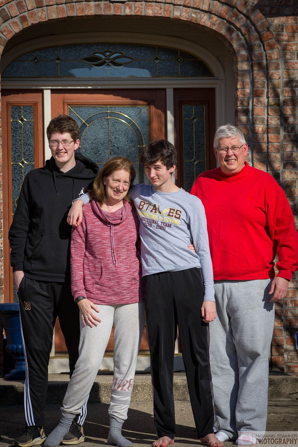 At Our Doorstep pictures of family during the pandemic