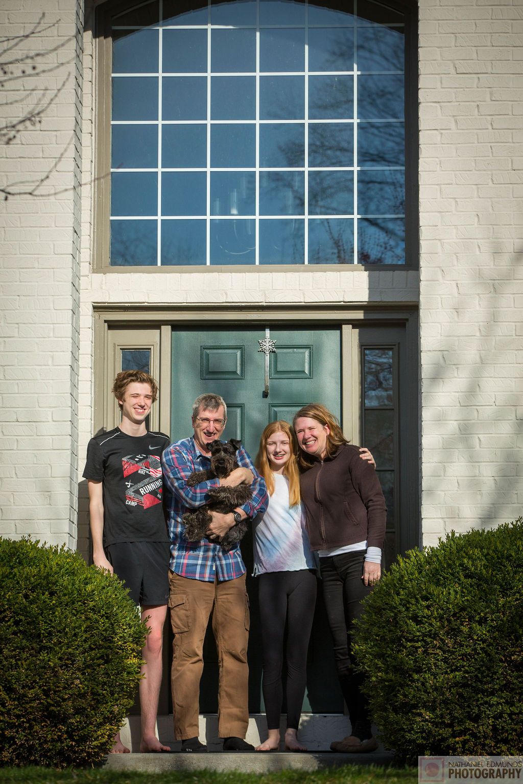 At Our Doorstep pictures of family during the pandemic
