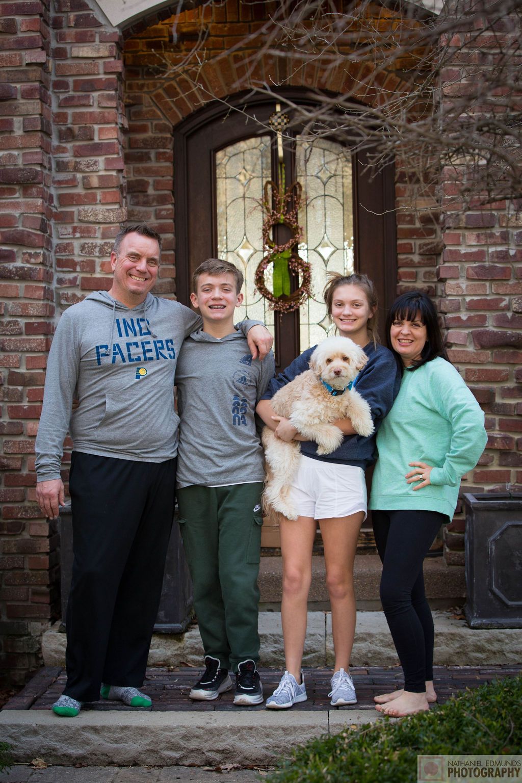 At Our Doorstep pictures of family during the pandemic