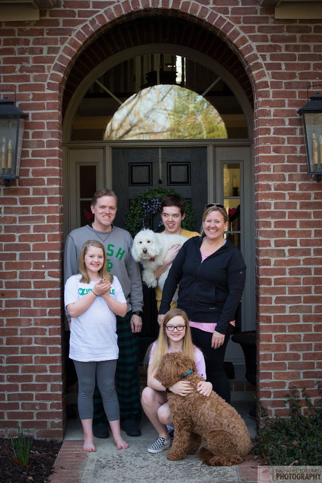 At Our Doorstep pictures of family during the pandemic