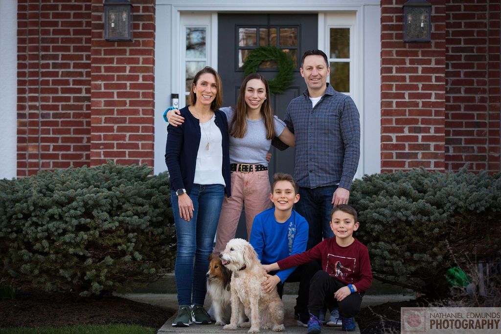 At Our Doorstep pictures of family during the pandemic