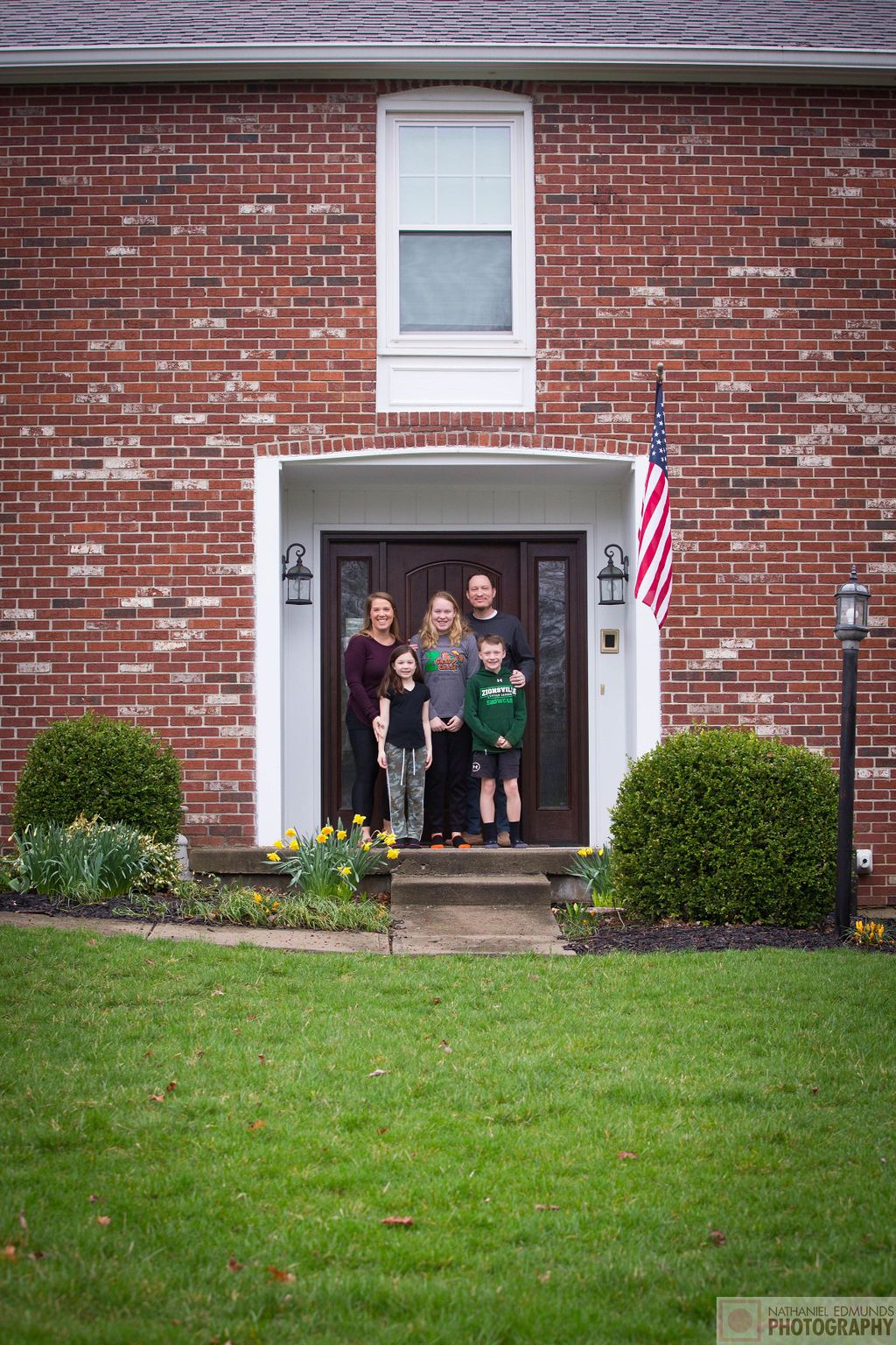 At Our Doorstep pictures of family during the pandemic