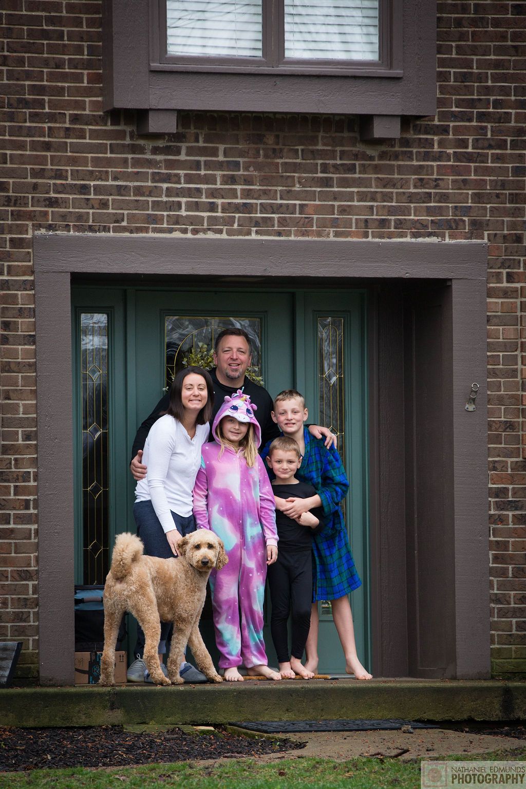 At Our Doorstep pictures of family during the pandemic