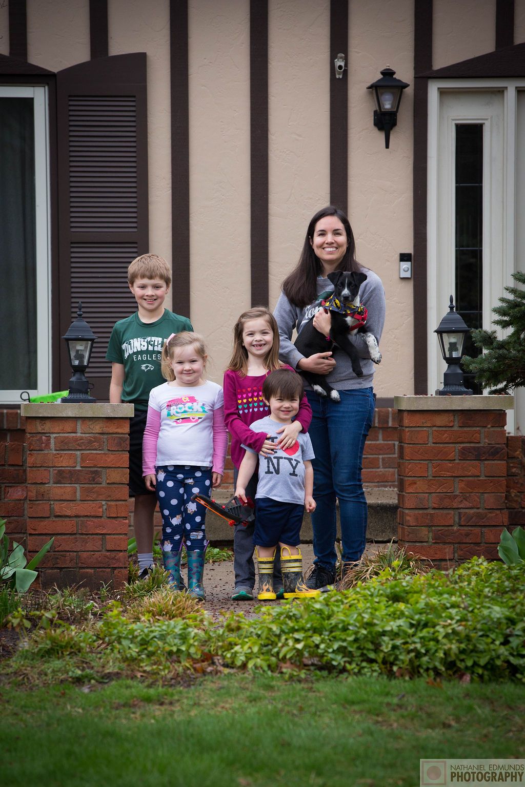 At Our Doorstep pictures of family during the pandemic