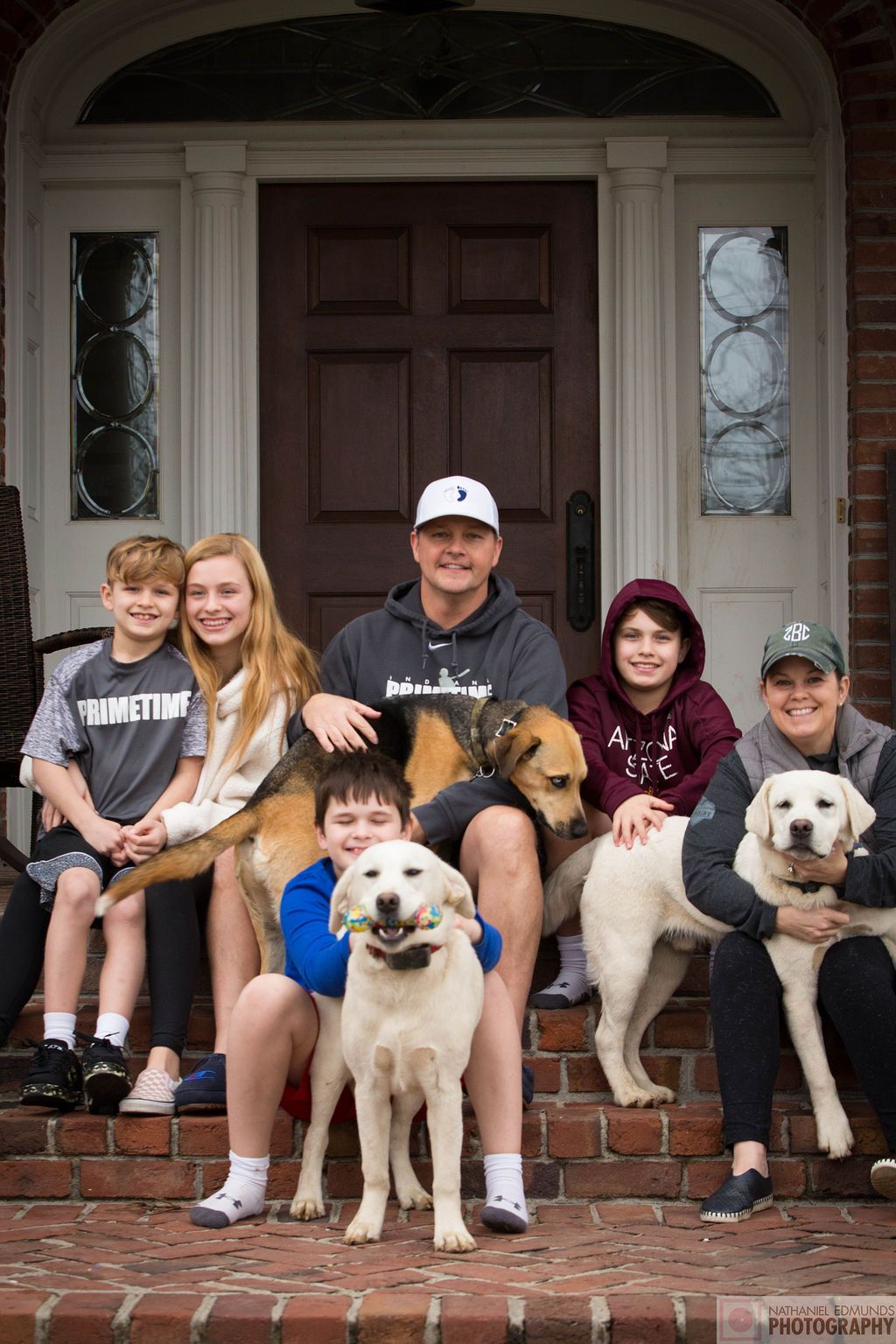 At Our Doorstep pictures of family during the pandemic