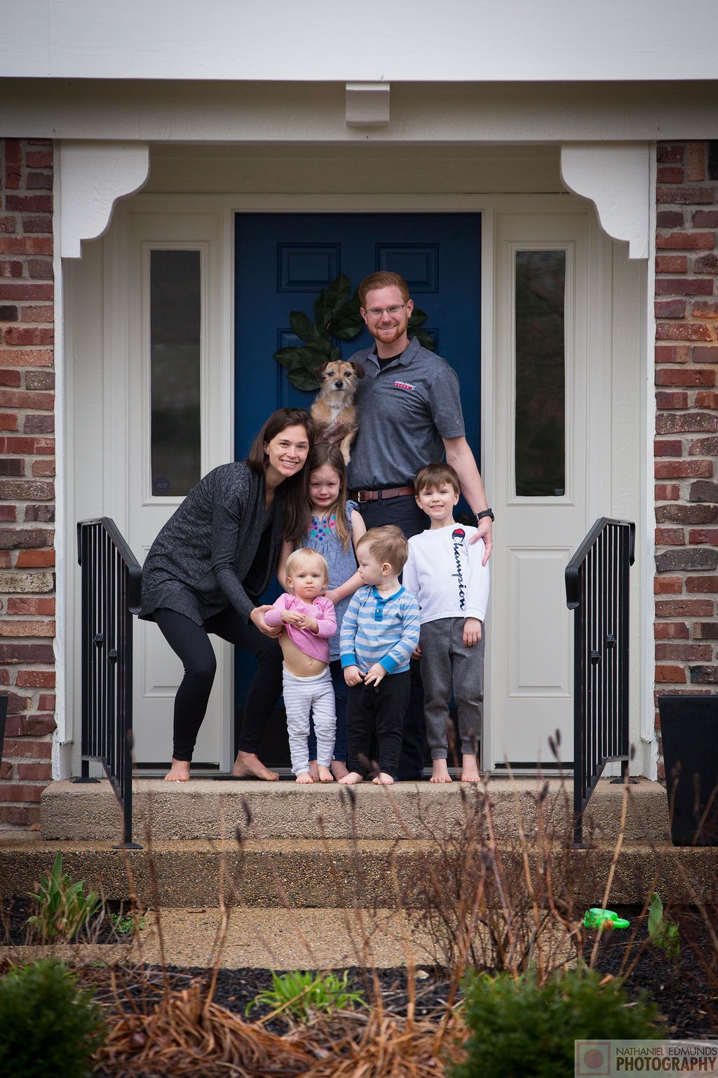 At Our Doorstep pictures of family during the pandemic