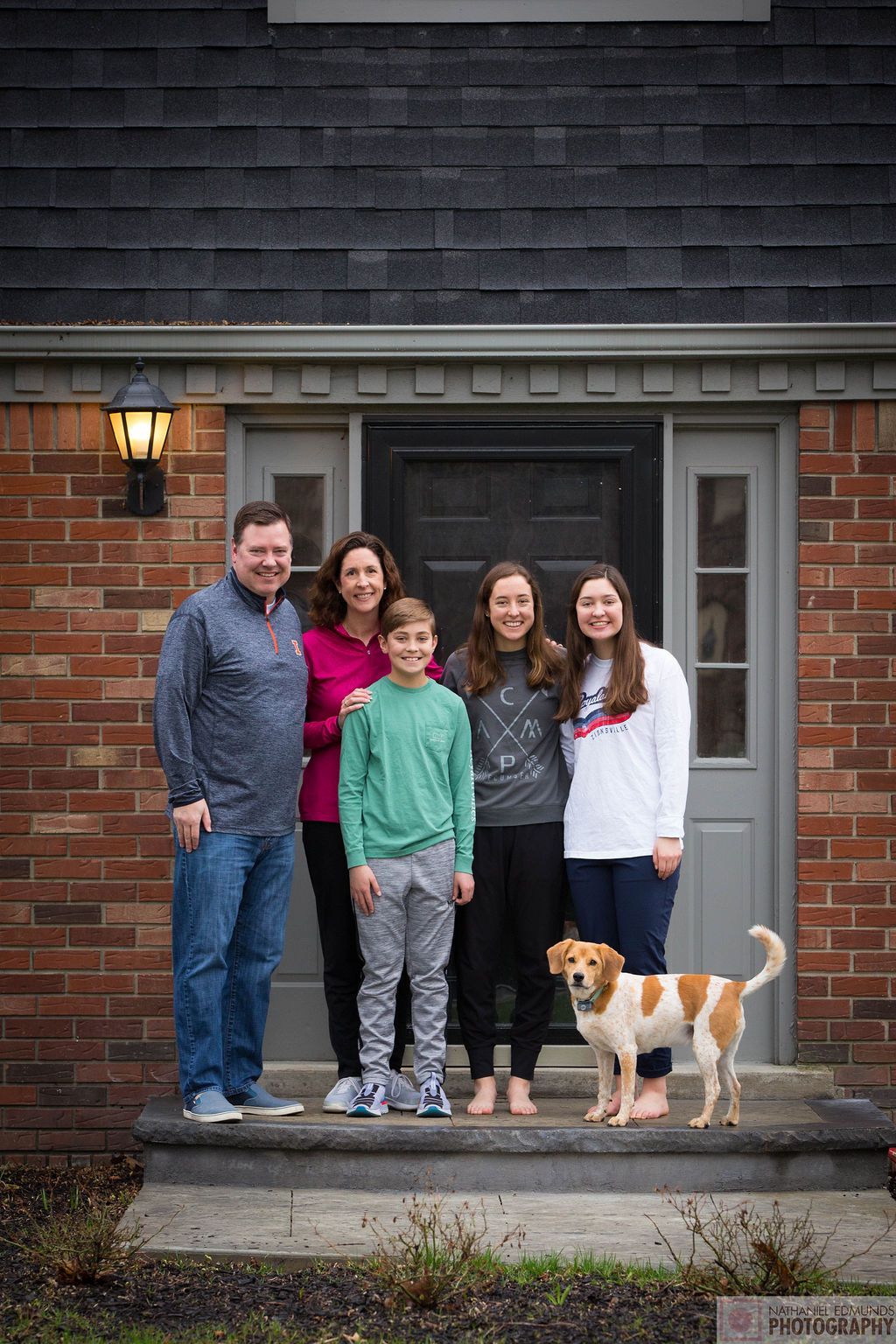 At Our Doorstep pictures of family during the pandemic