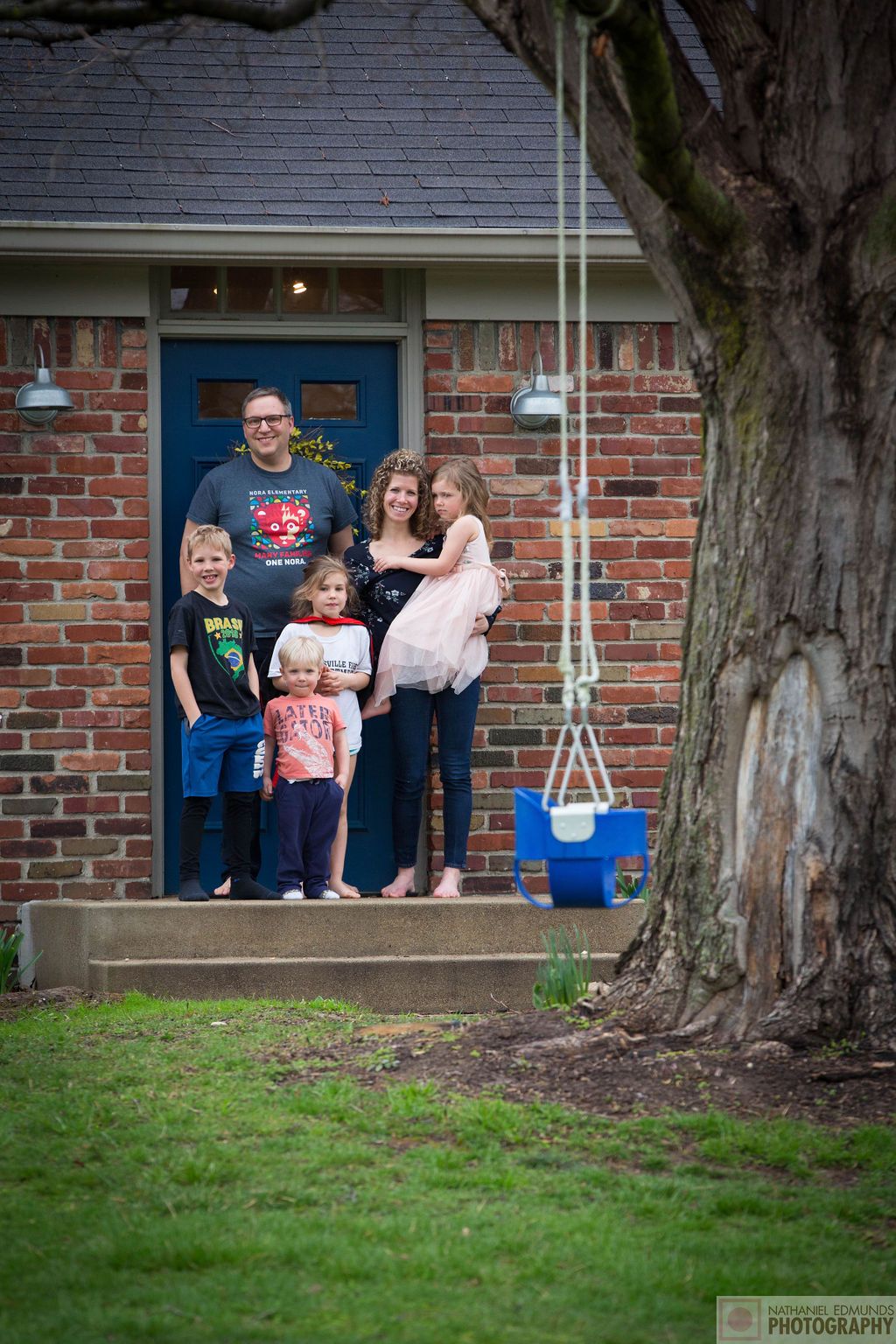 At Our Doorstep pictures of family during the pandemic
