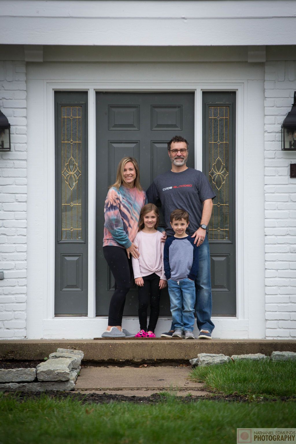At Our Doorstep pictures of family during the pandemic