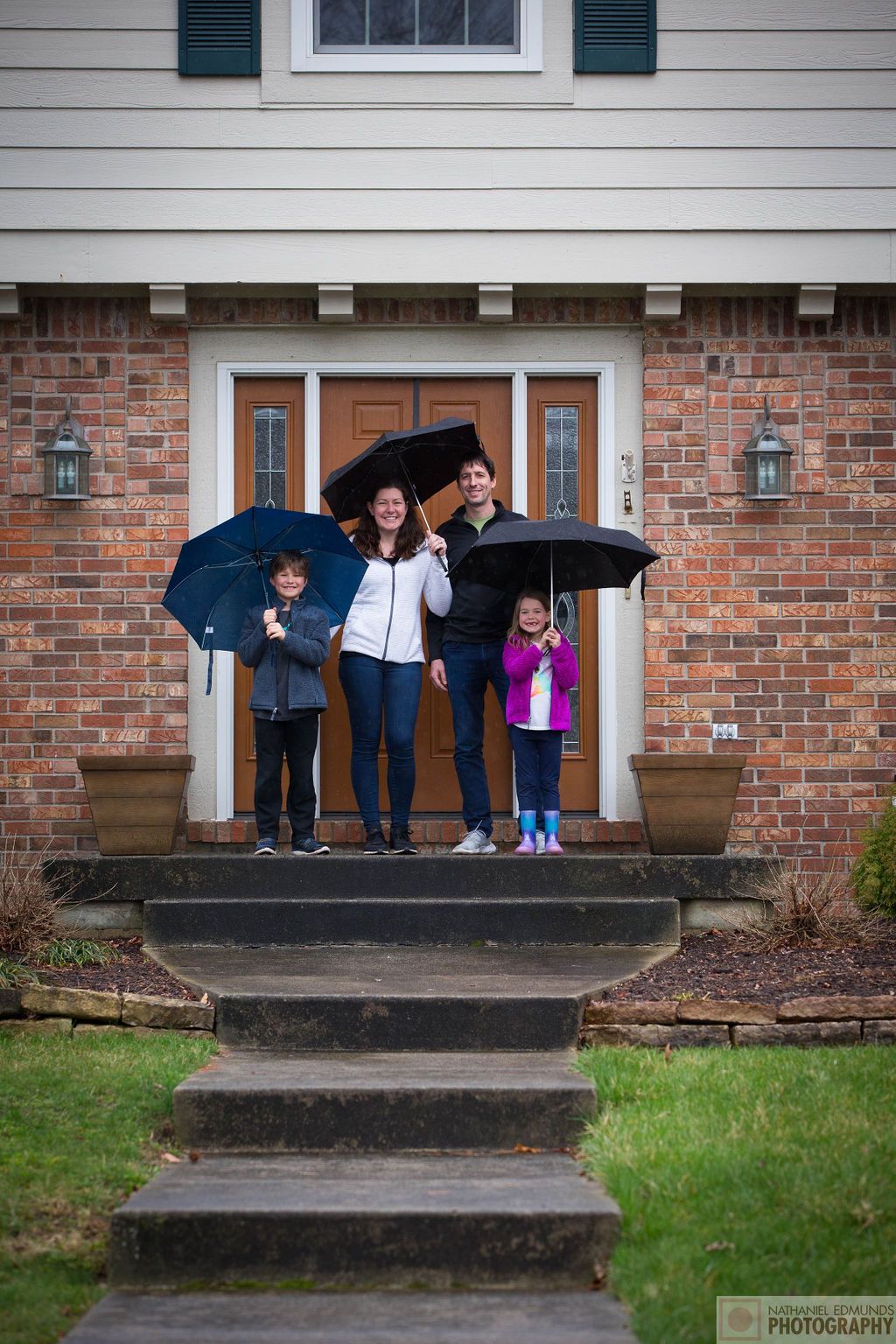 At Our Doorstep pictures of family during the pandemic