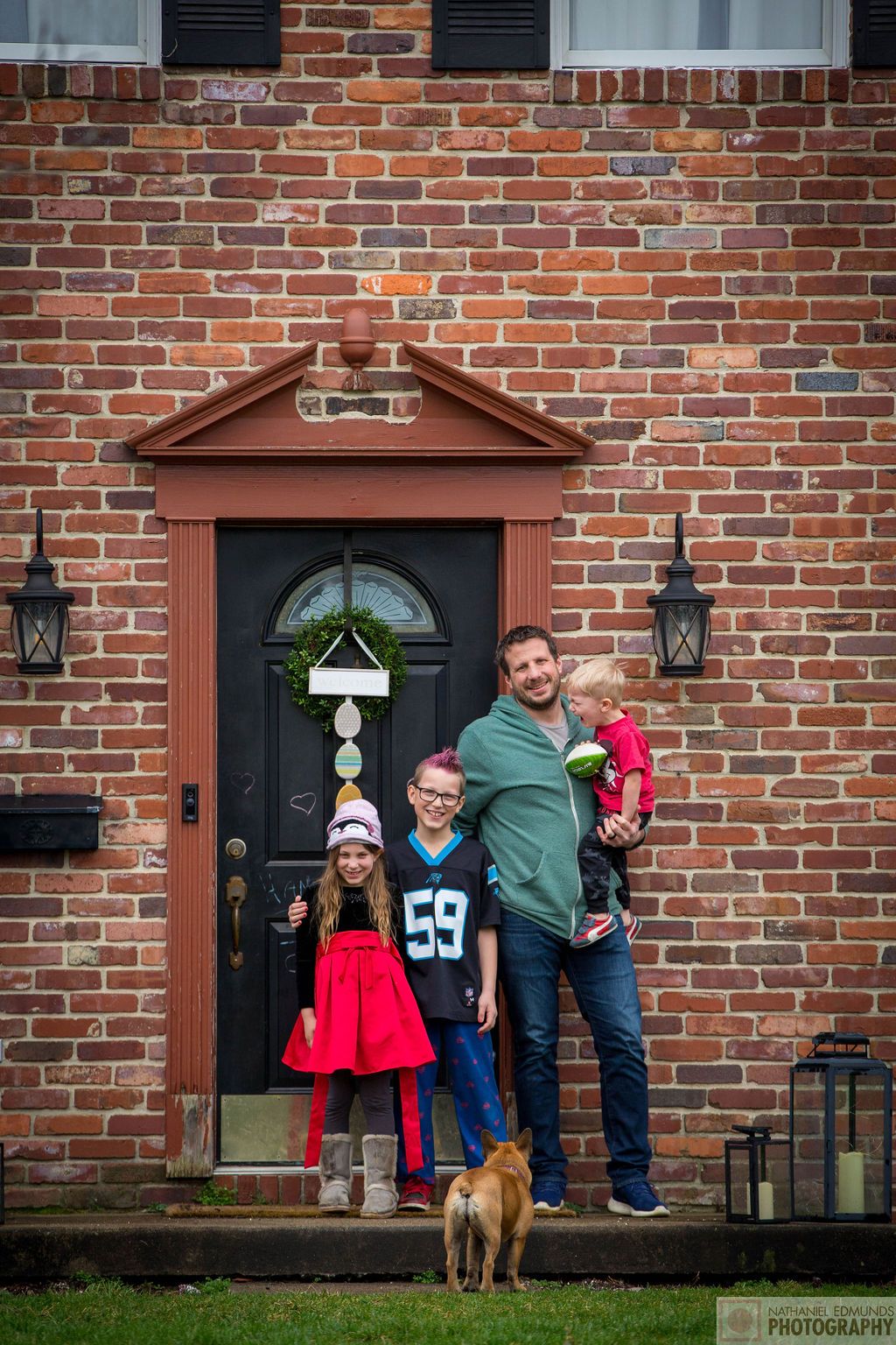 At Our Doorstep pictures of family during the pandemic