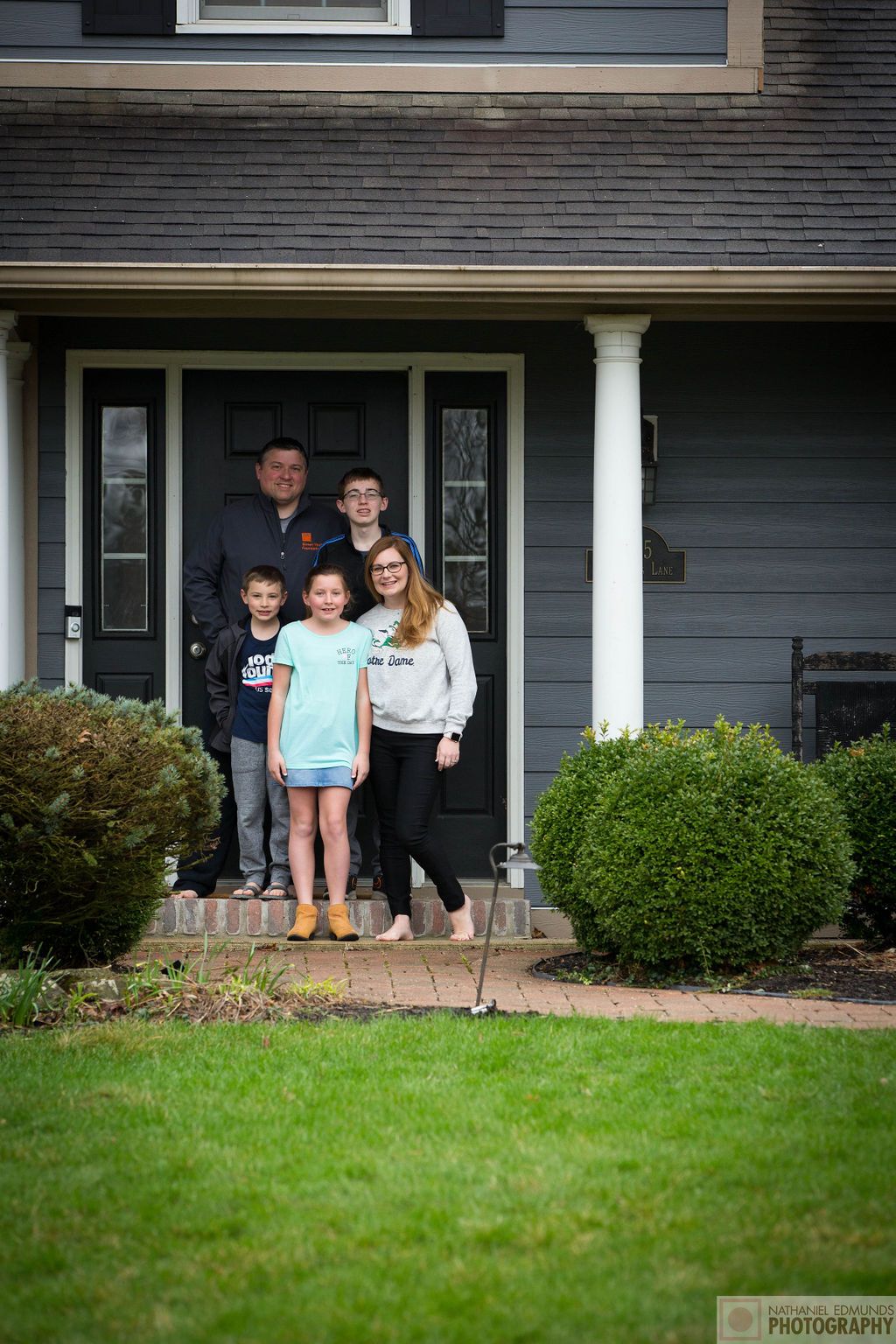 At Our Doorstep pictures of family during the pandemic
