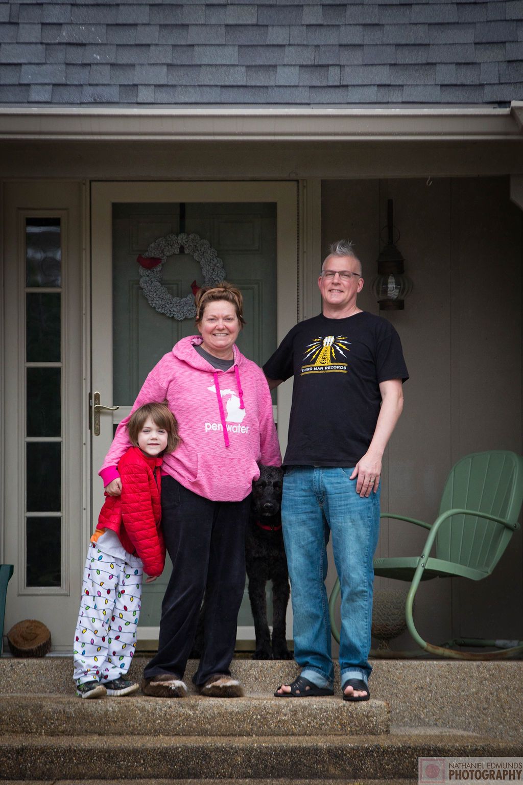 At Our Doorstep pictures of family during the pandemic