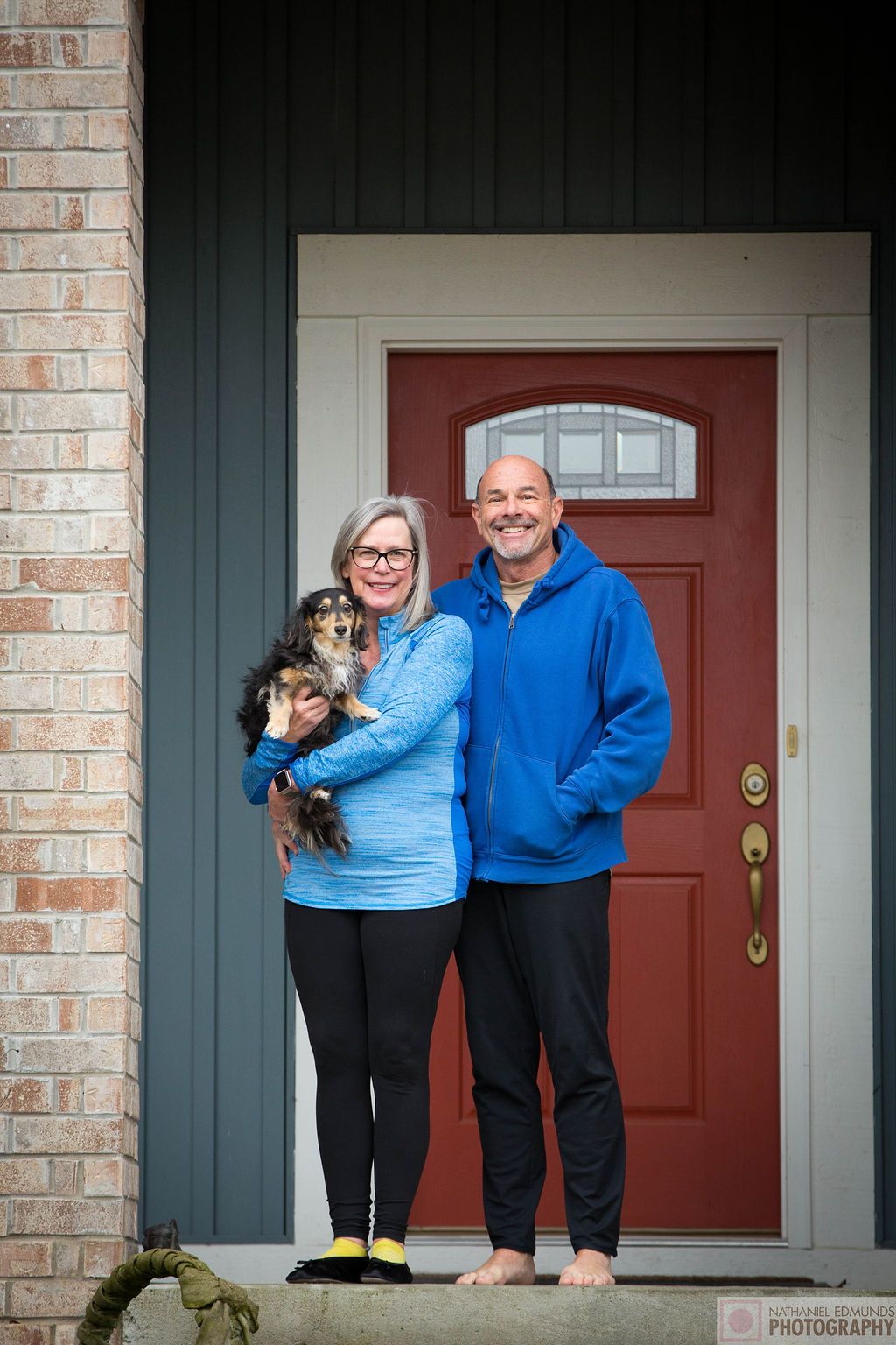 At Our Doorstep pictures of family during the pandemic
