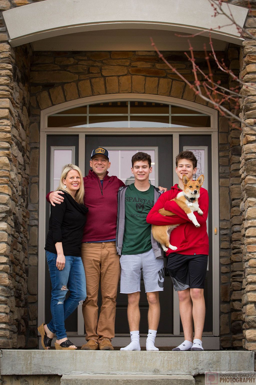 At Our Doorstep pictures of family during the pandemic