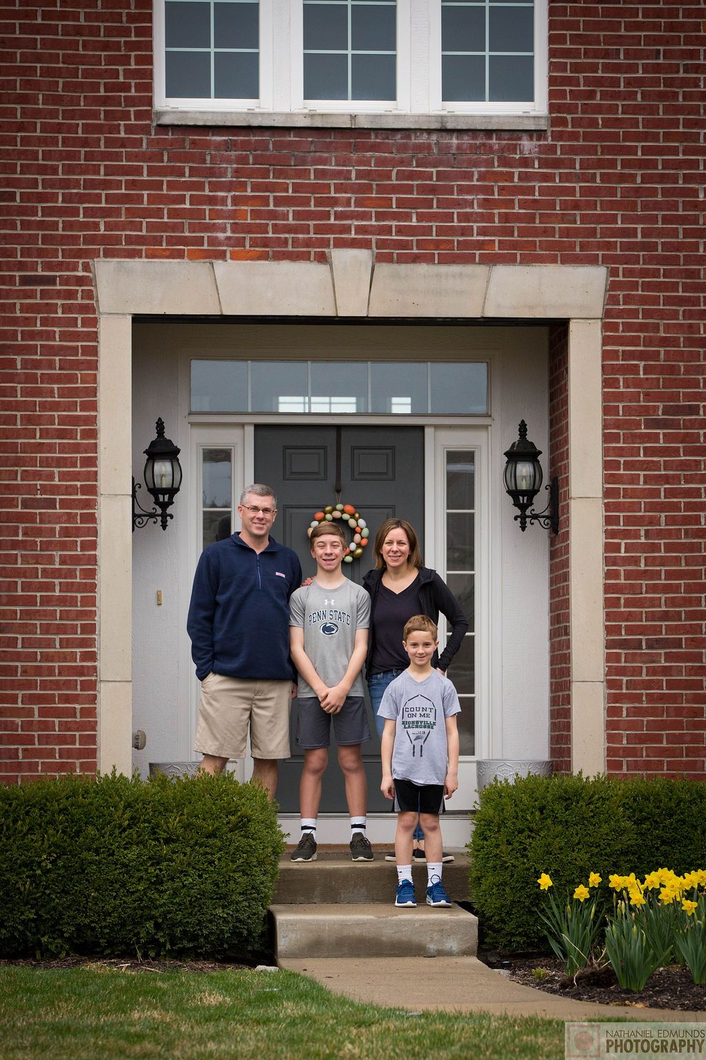 At Our Doorstep pictures of family during the pandemic