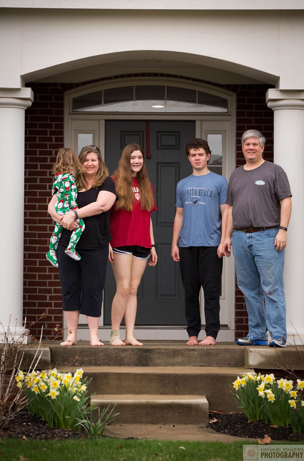 At Our Doorstep pictures of family during the pandemic