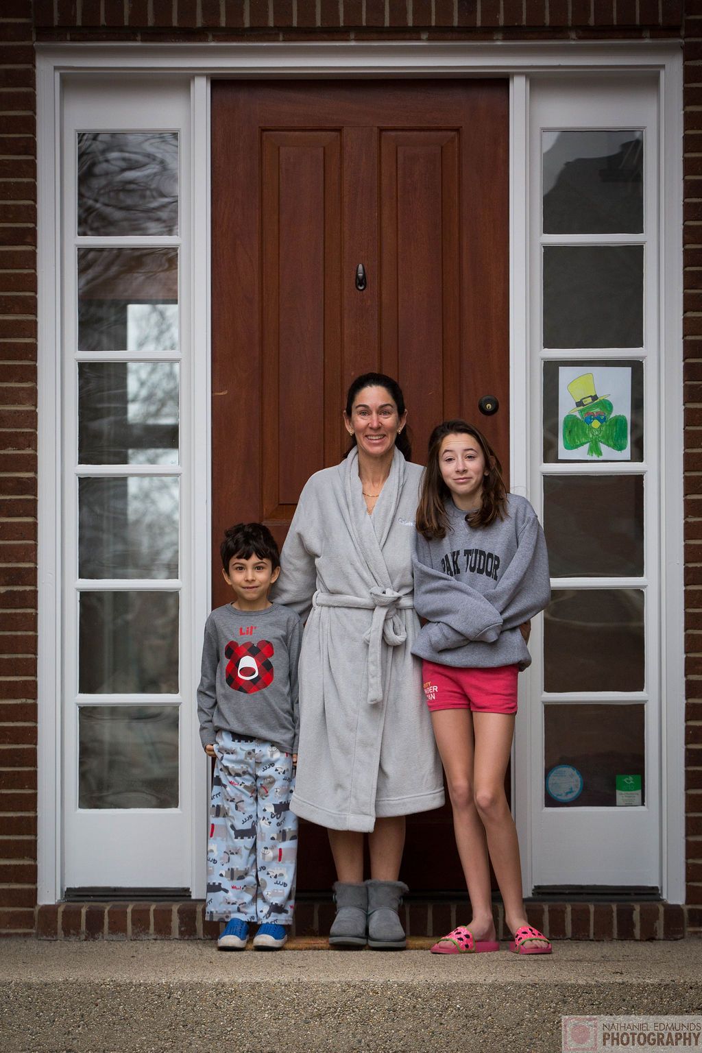 At Our Doorstep pictures of family during the pandemic