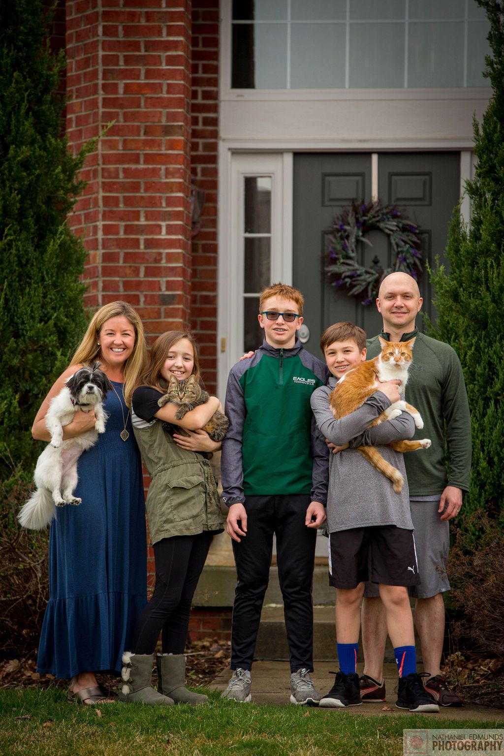 At Our Doorstep pictures of family during the pandemic
