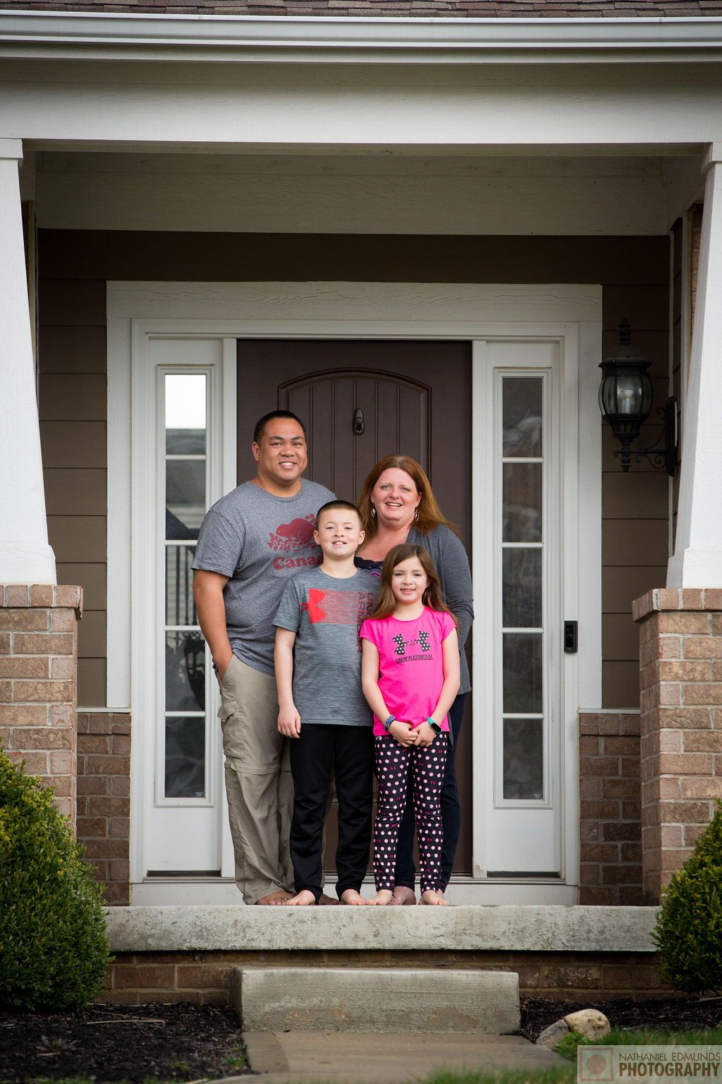 At Our Doorstep pictures of family during the pandemic