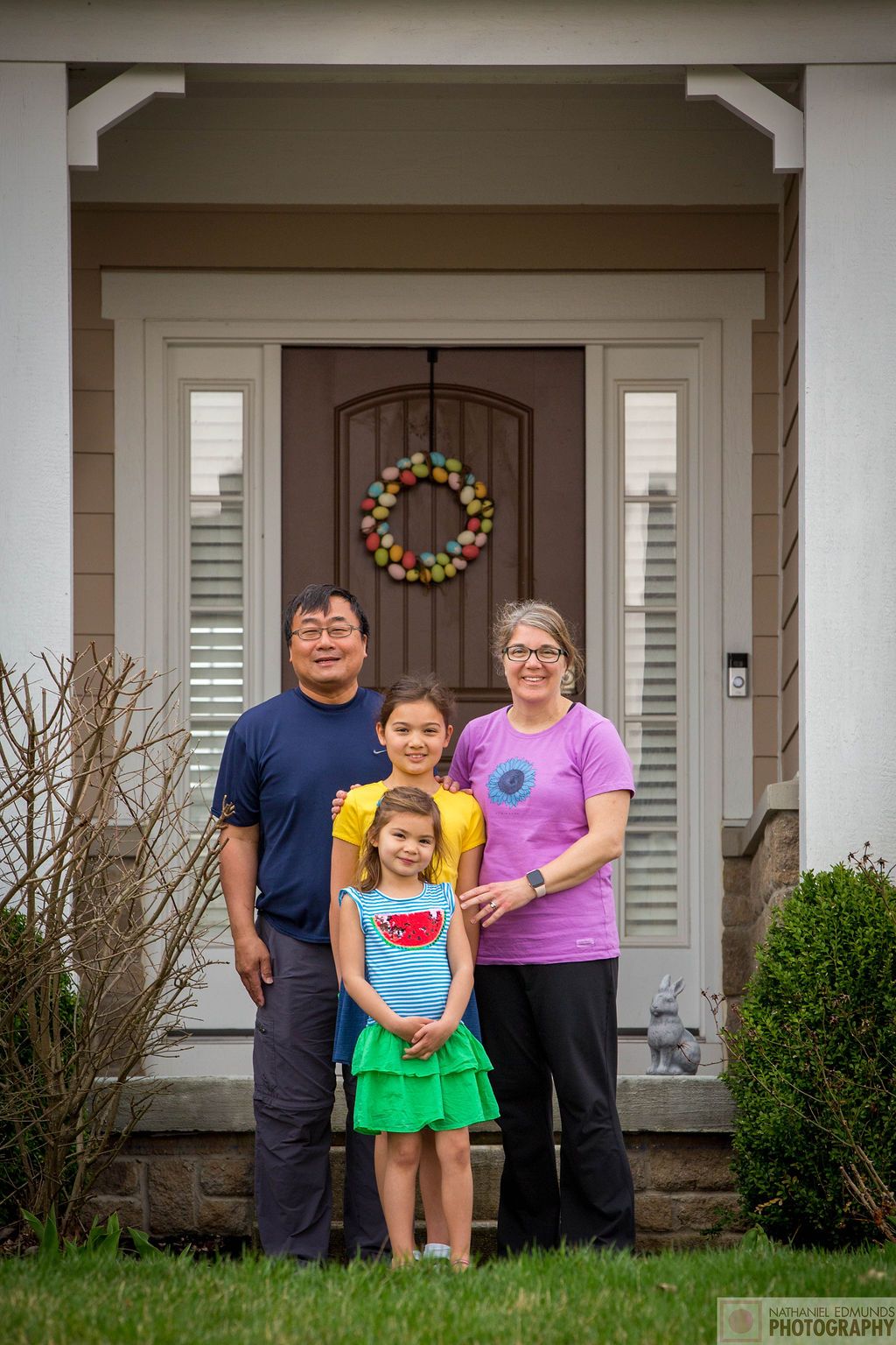 At Our Doorstep pictures of family during the pandemic