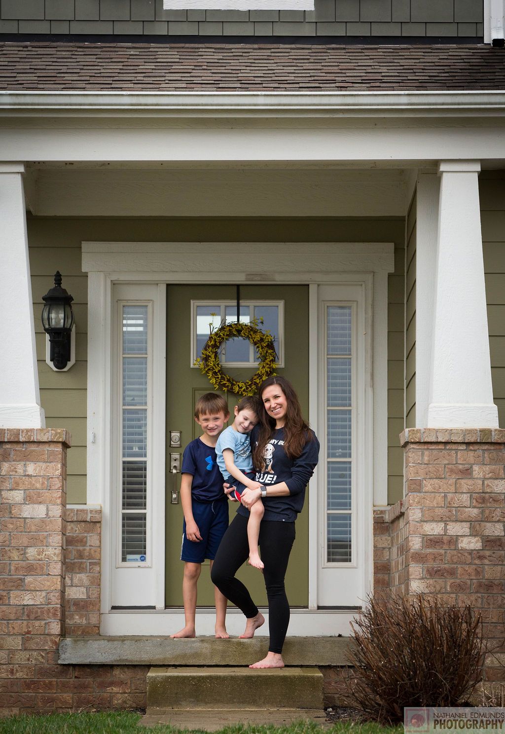 At Our Doorstep pictures of family during the pandemic