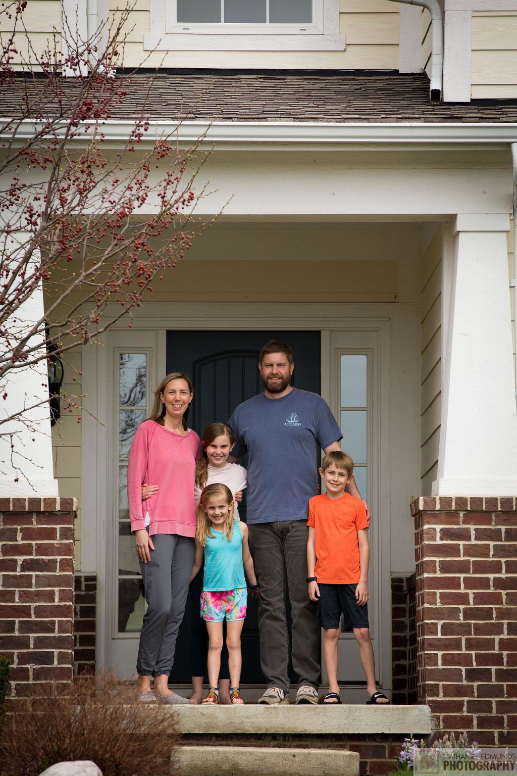 At Our Doorstep pictures of family during the pandemic