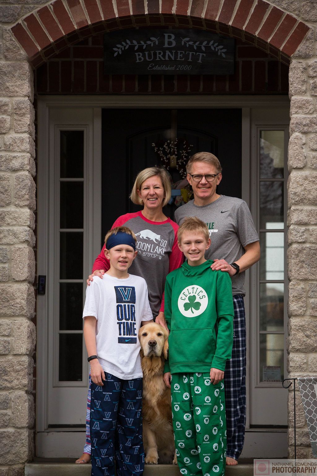 At Our Doorstep pictures of family during the pandemic