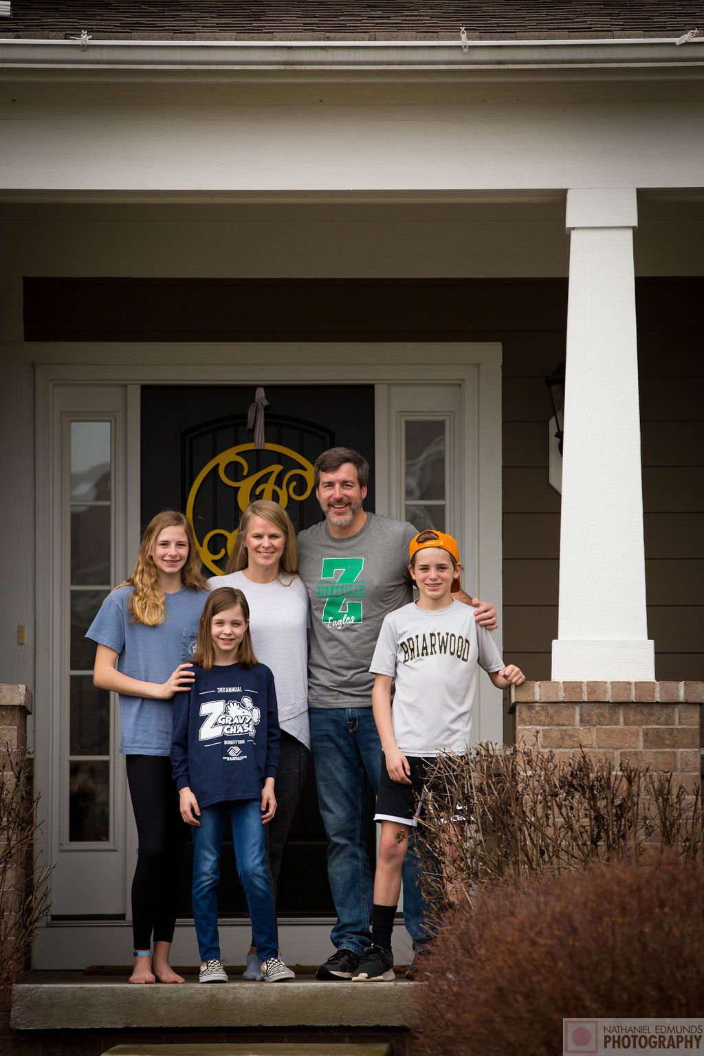 At Our Doorstep pictures of family during the pandemic