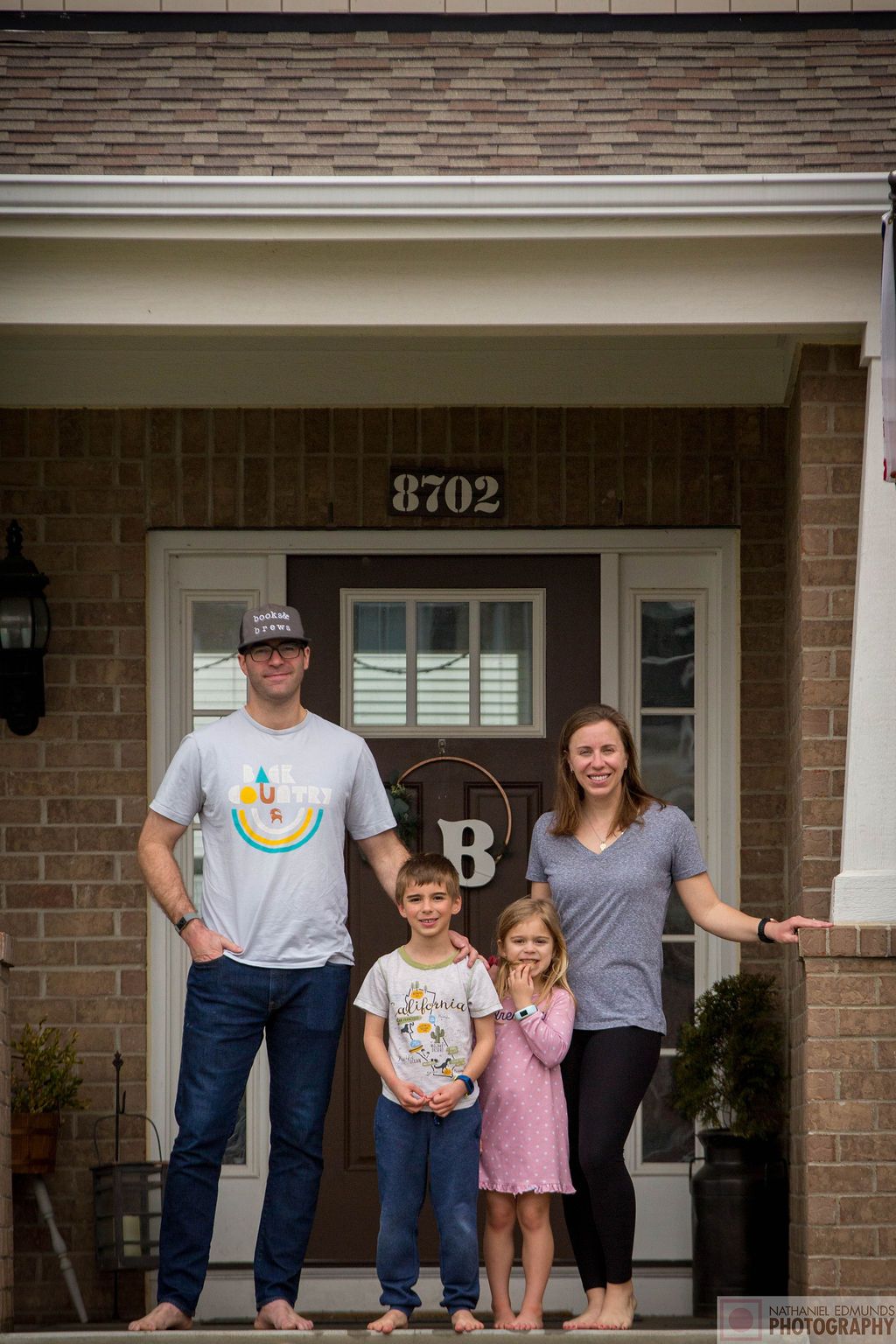 At Our Doorstep pictures of family during the pandemic