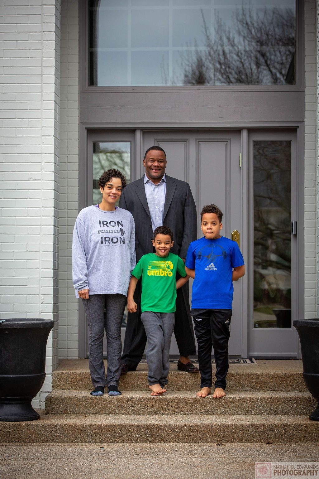 At Our Doorstep pictures of family during the pandemic