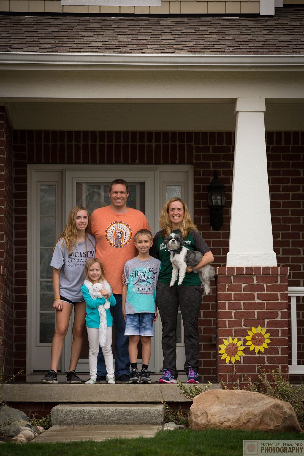 At Our Doorstep pictures of family during the pandemic