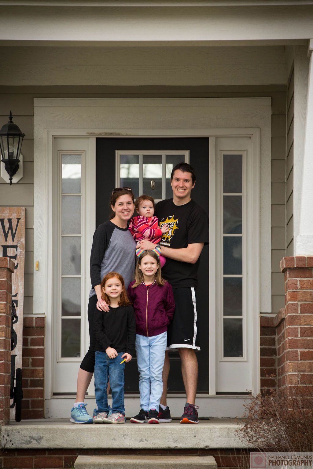 At Our Doorstep pictures of family during the pandemic