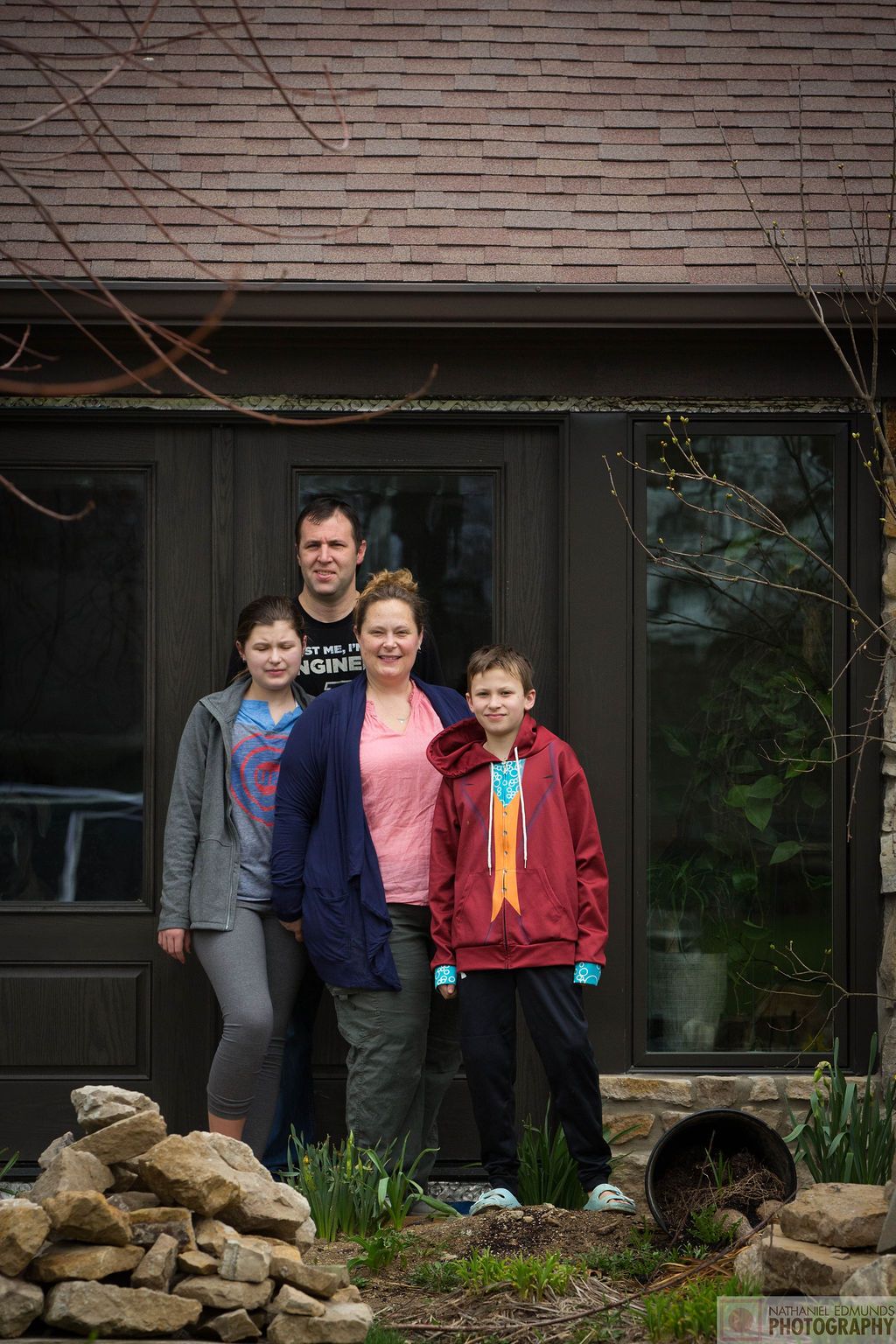 At Our Doorstep pictures of family during the pandemic