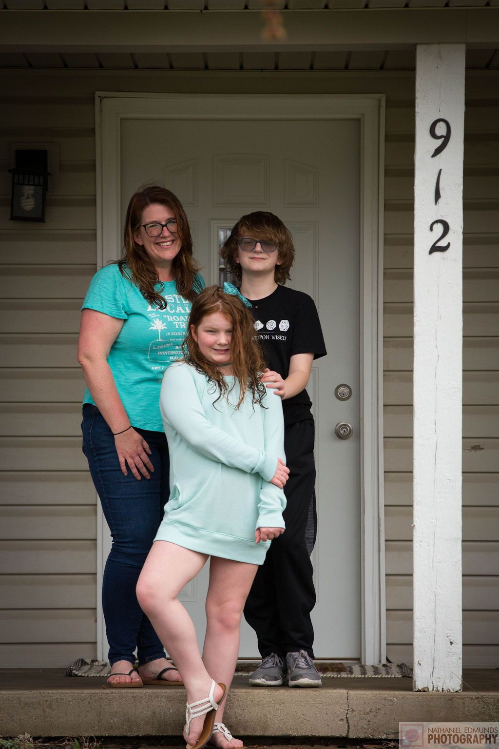 At Our Doorstep pictures of family during the pandemic