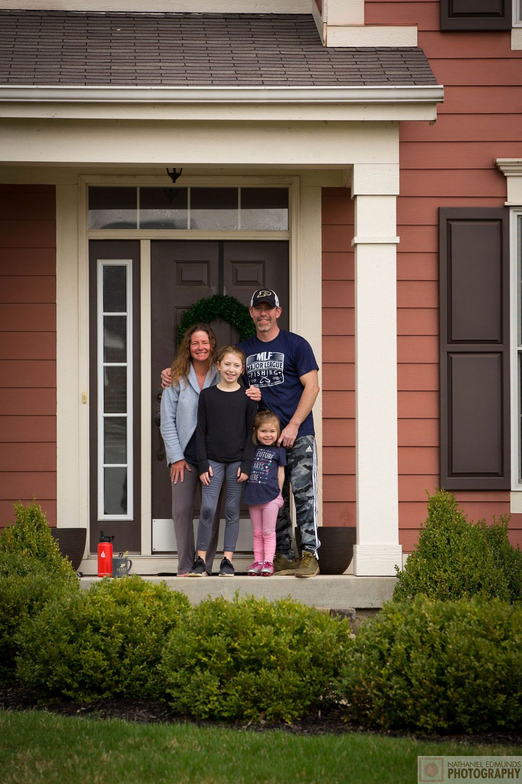 At Our Doorstep pictures of family during the pandemic