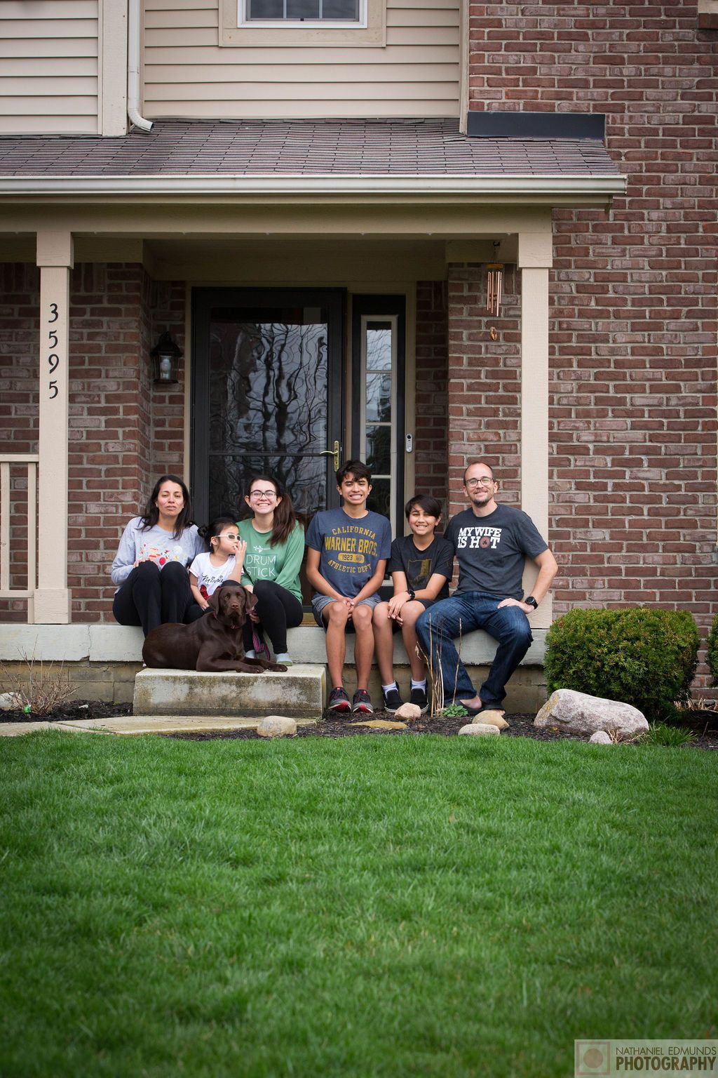 At Our Doorstep pictures of family during the pandemic