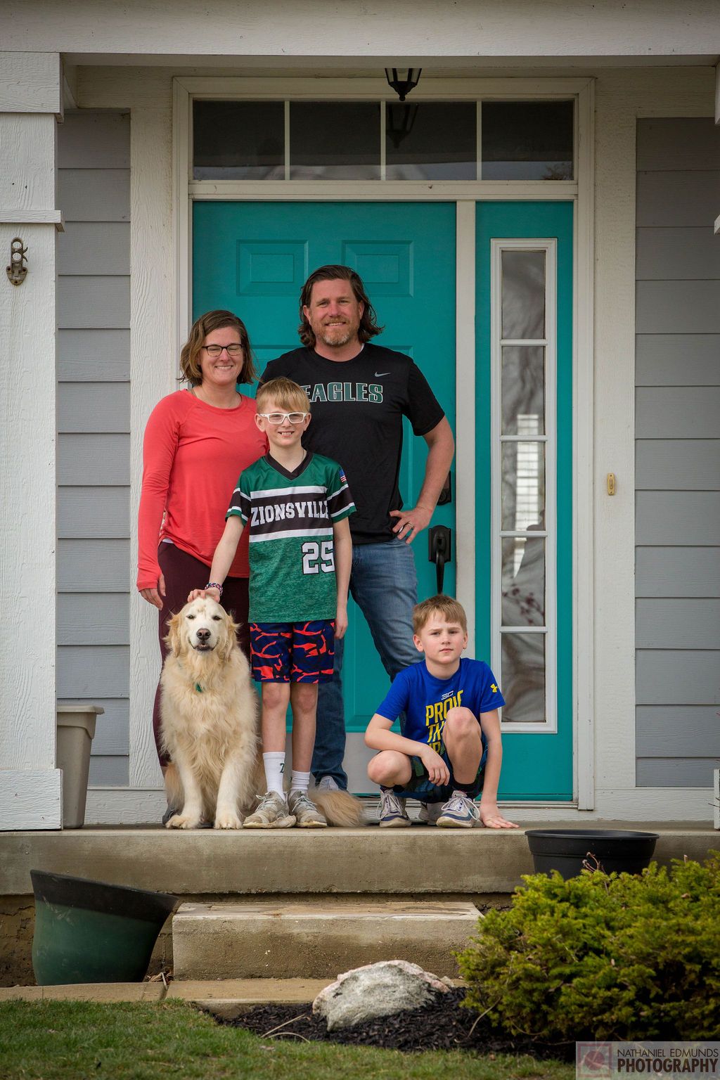 At Our Doorstep pictures of family during the pandemic