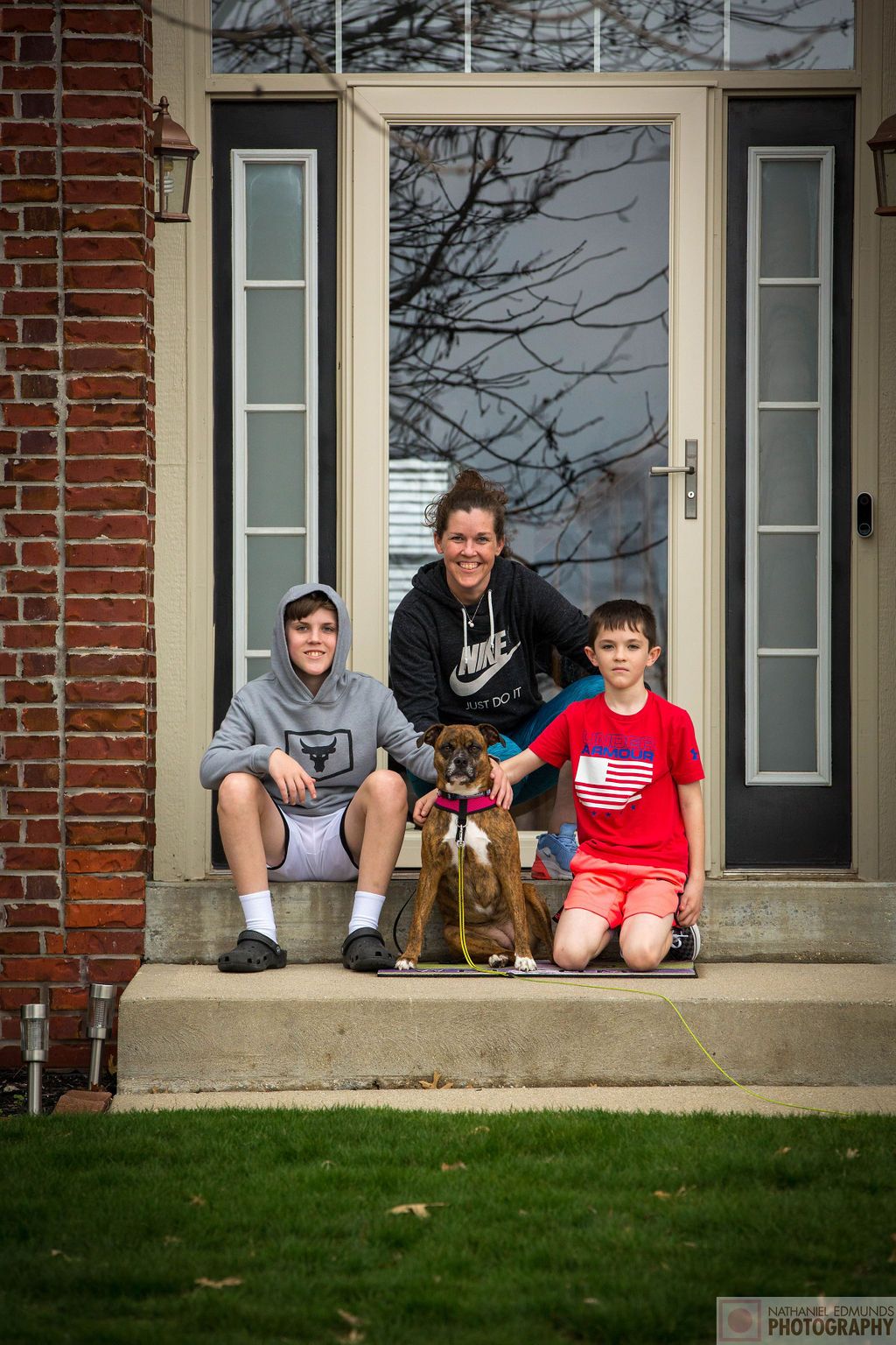 At Our Doorstep pictures of family during the pandemic