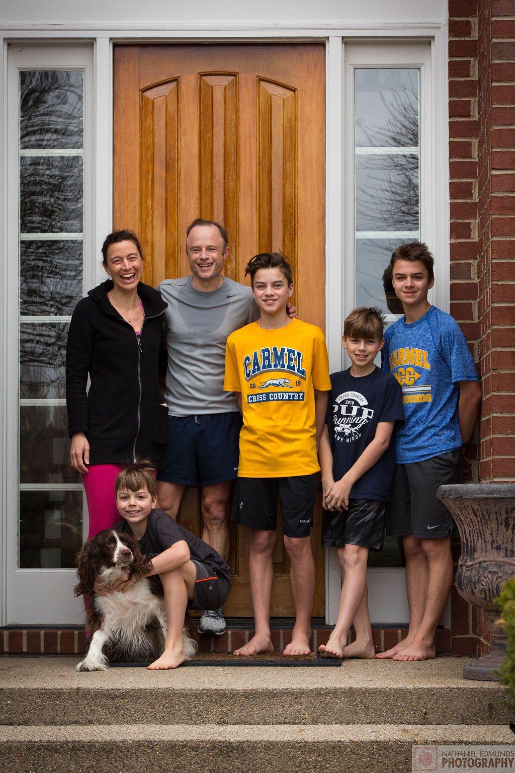 At Our Doorstep pictures of family during the pandemic