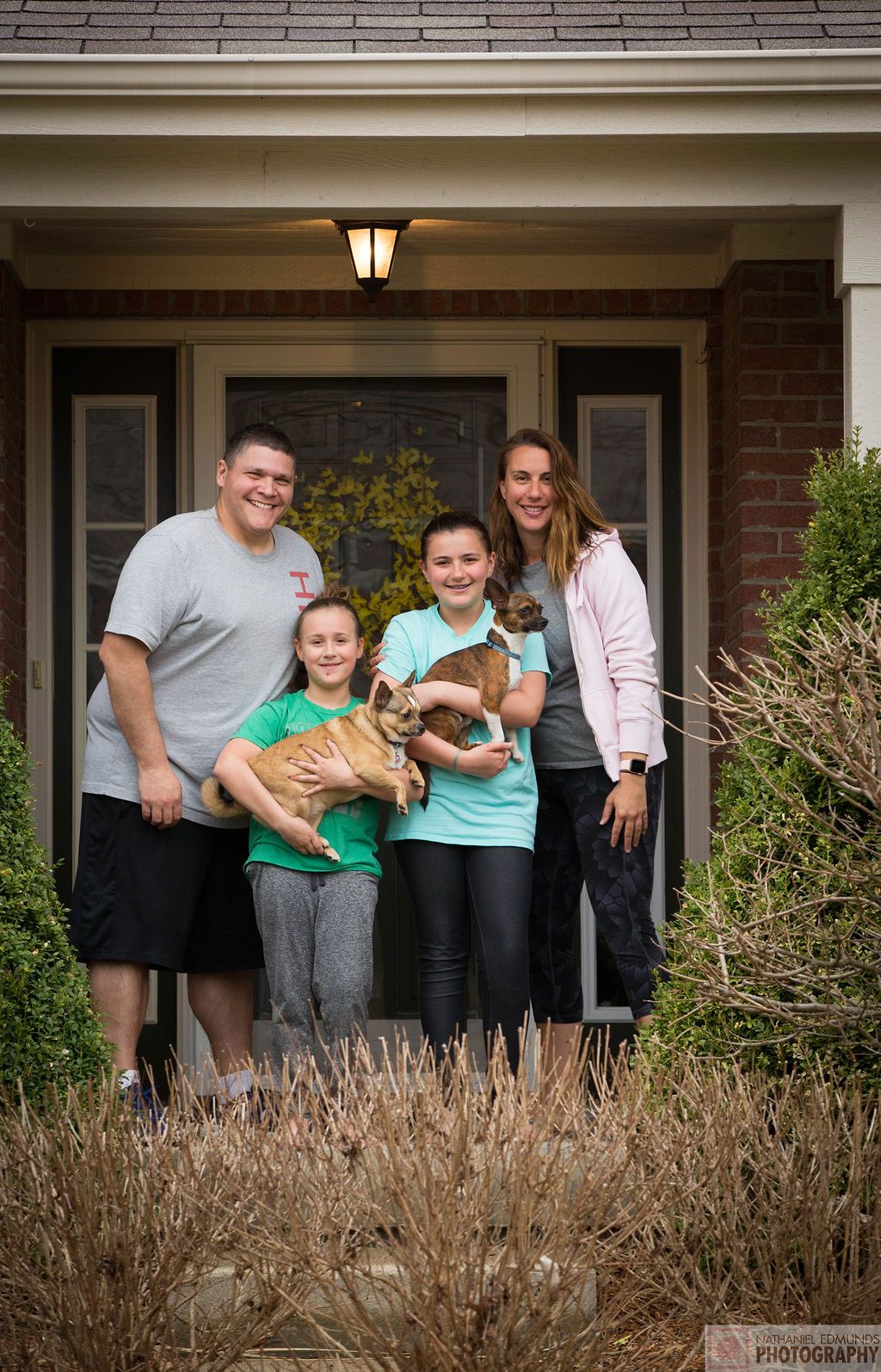 At Our Doorstep pictures of family during the pandemic