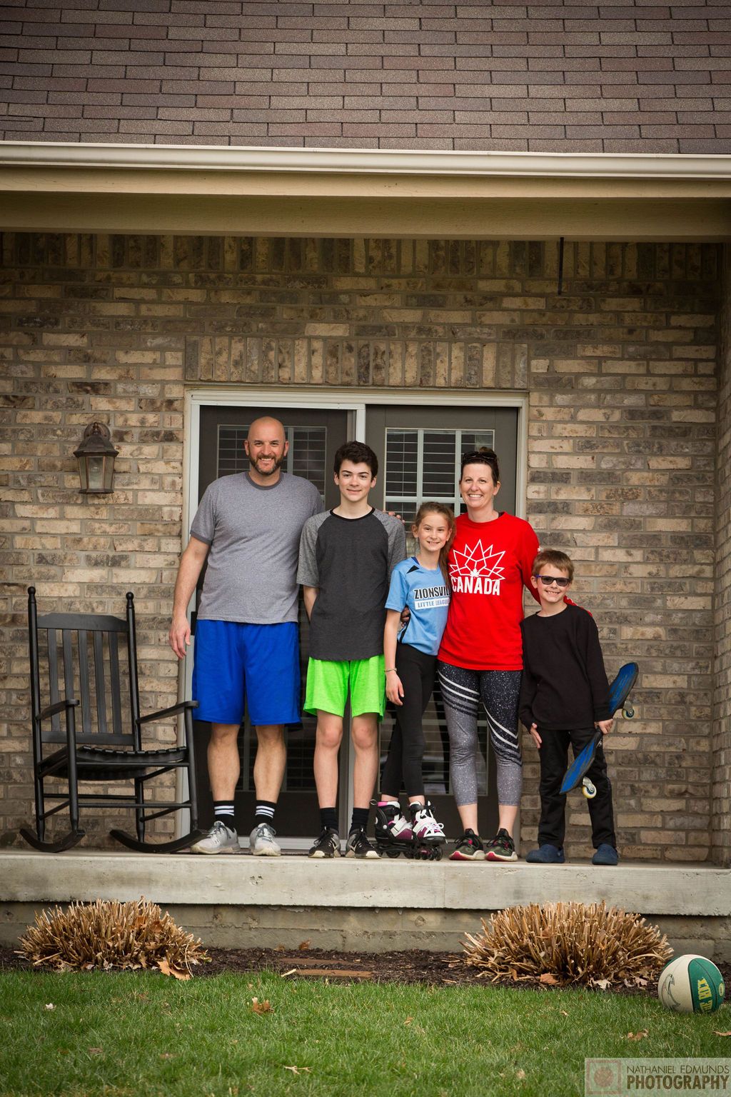 At Our Doorstep pictures of family during the pandemic