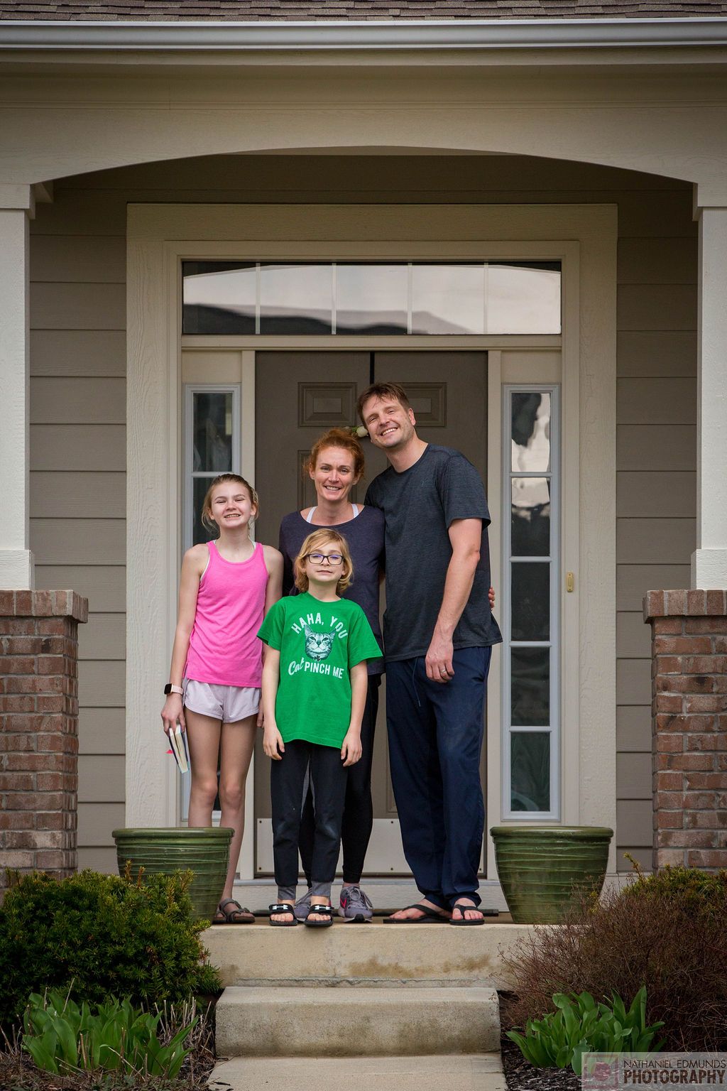At Our Doorstep pictures of family during the pandemic