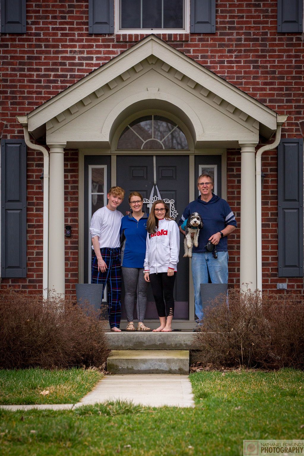 At Our Doorstep pictures of family during the pandemic