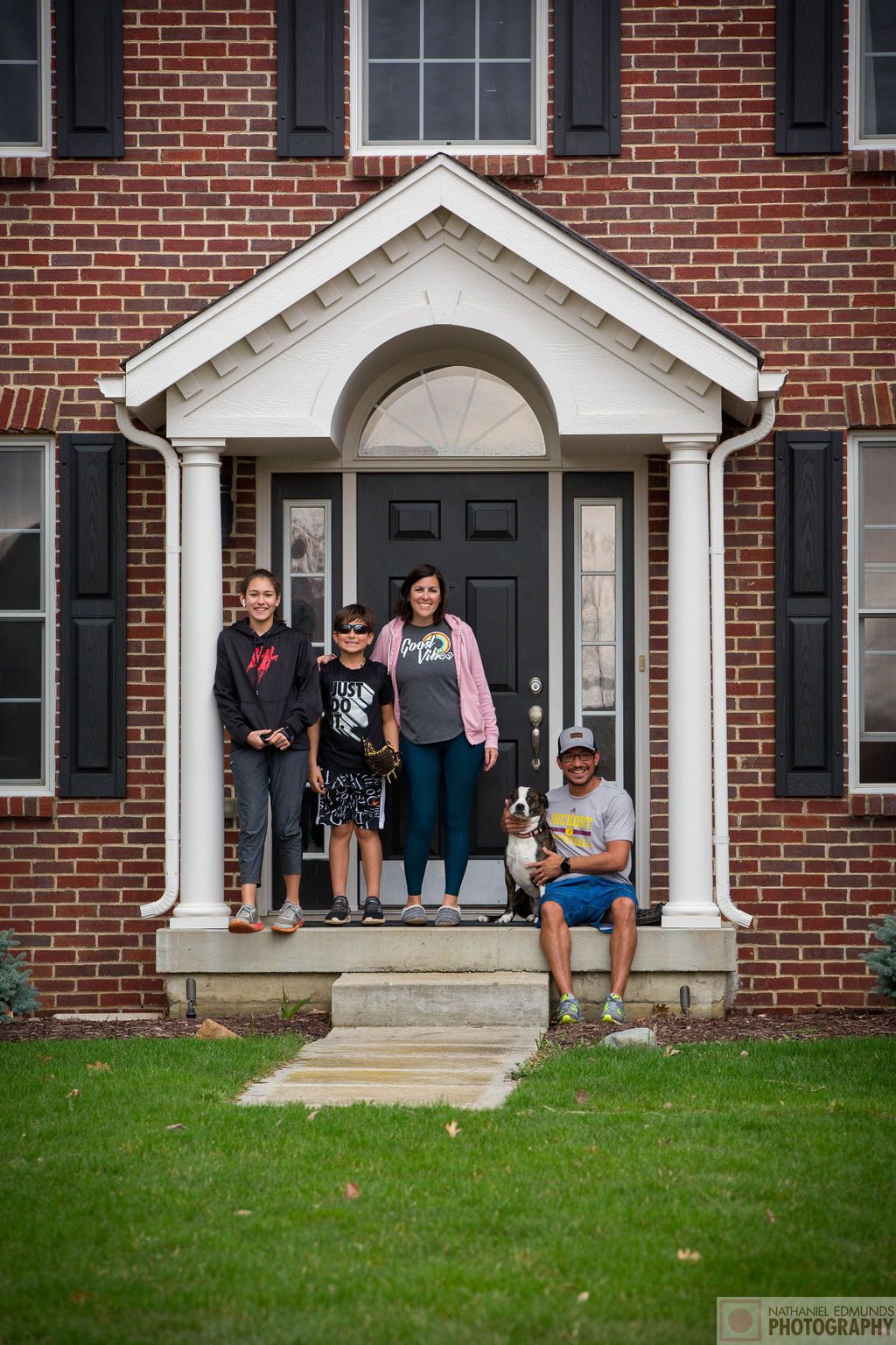 At Our Doorstep pictures of family during the pandemic