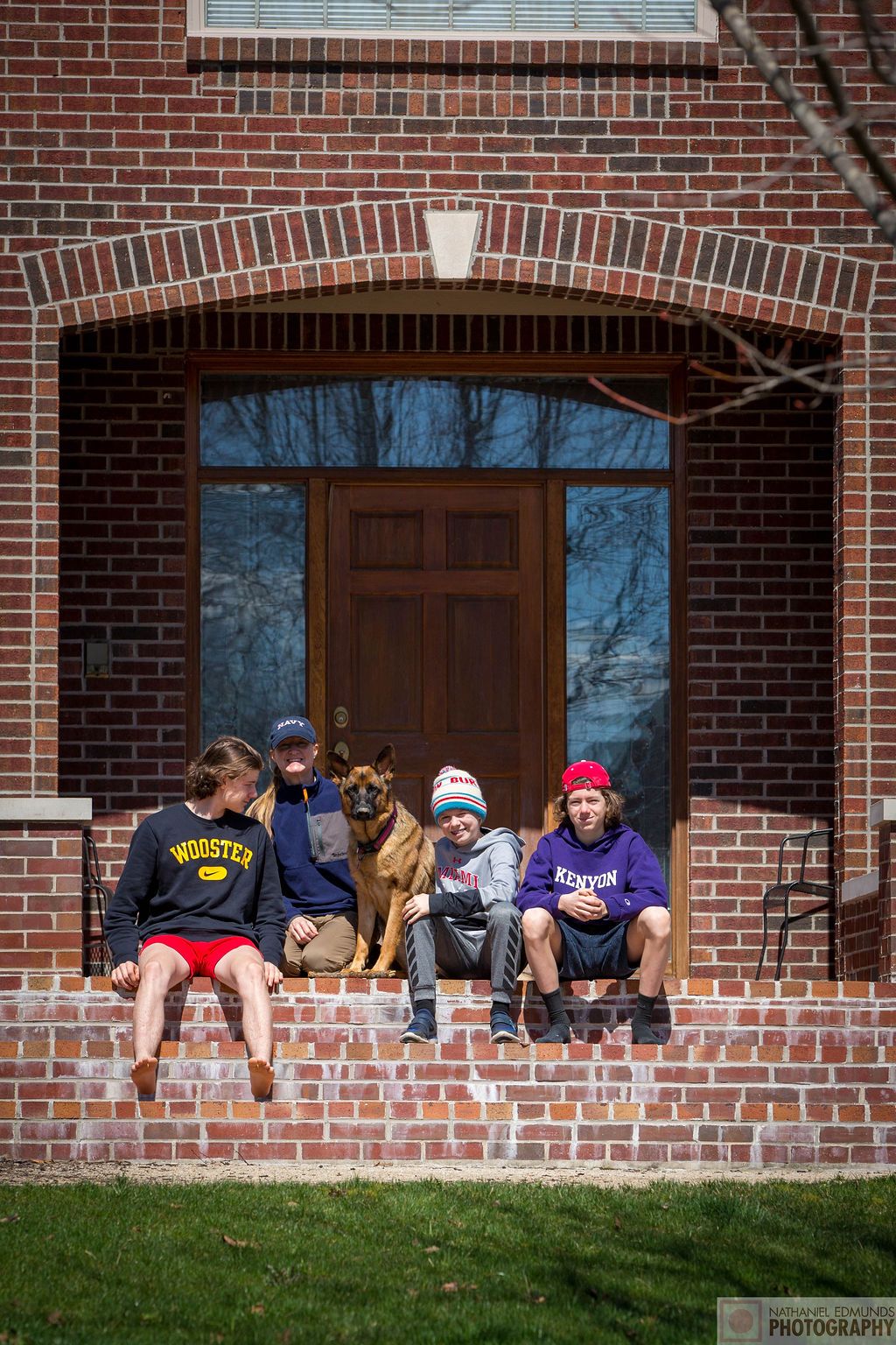 At Our Doorstep pictures of family during the pandemic