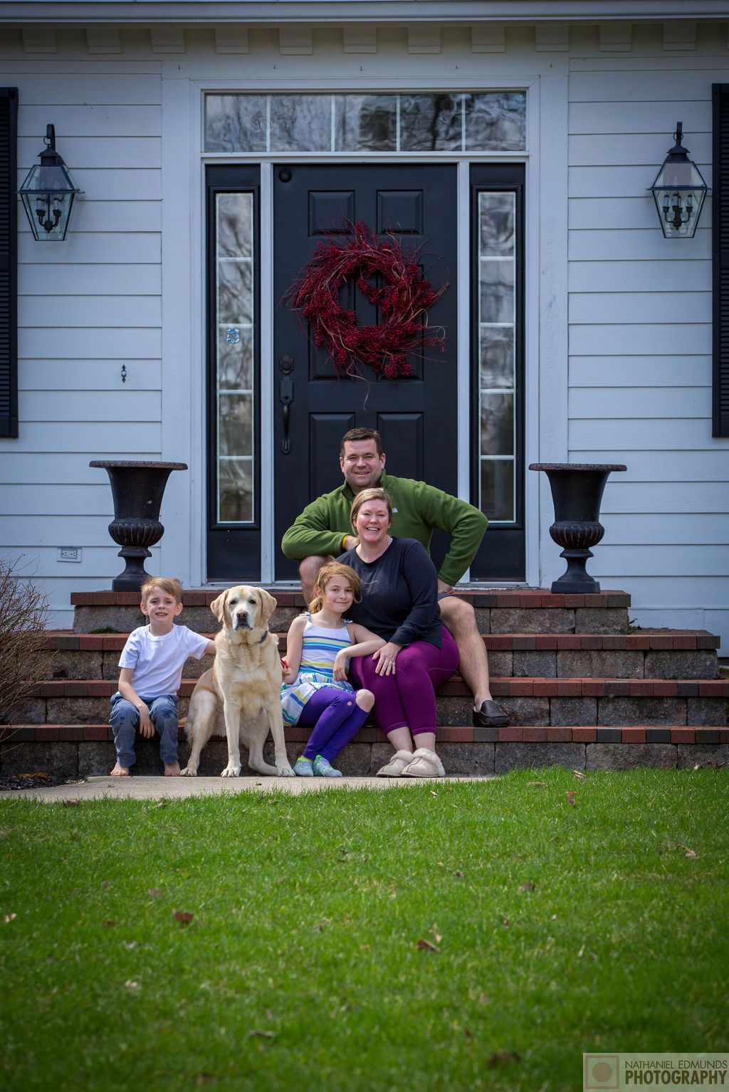 At Our Doorstep pictures of family during the pandemic