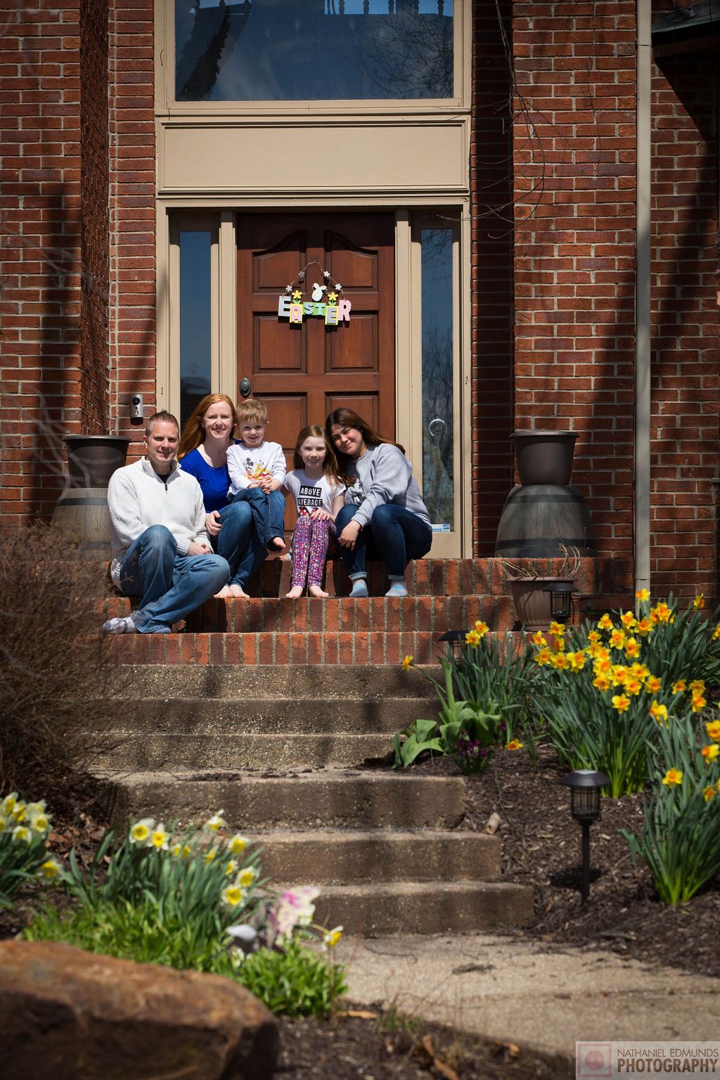 At Our Doorstep pictures of family during the pandemic