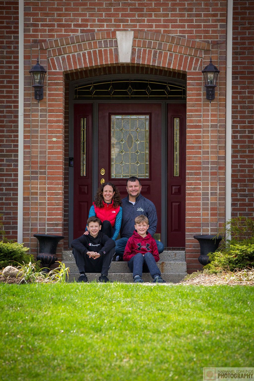 At Our Doorstep pictures of family during the pandemic