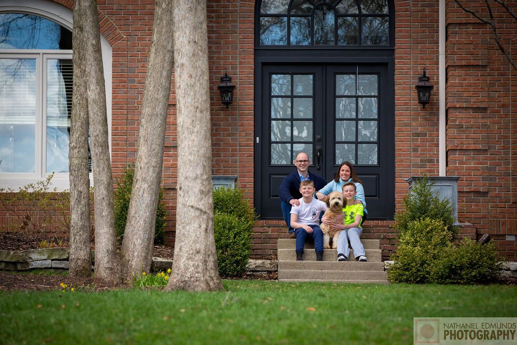 At Our Doorstep pictures of family during the pandemic